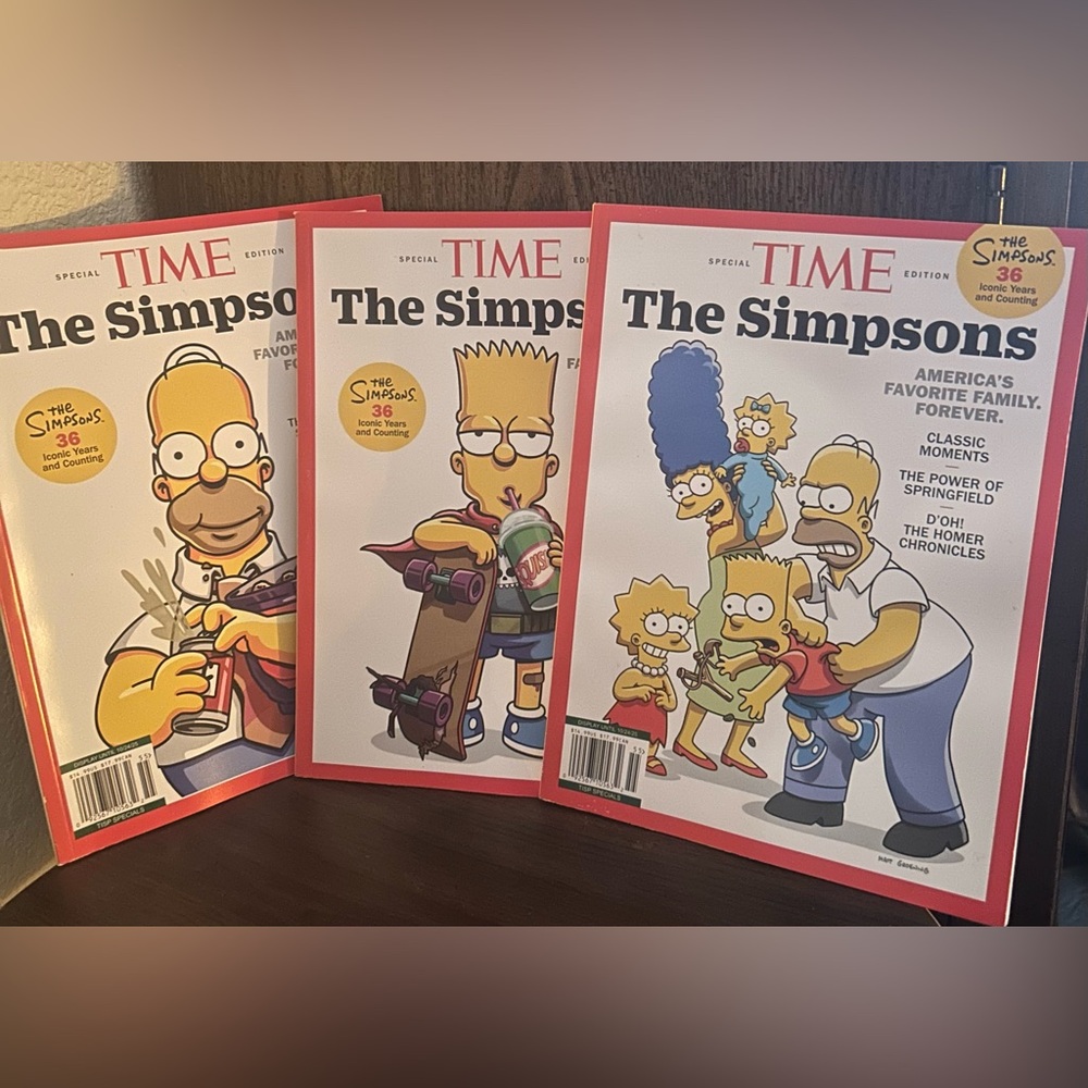 The Simpsons TIME Magazine Special Edition Set!